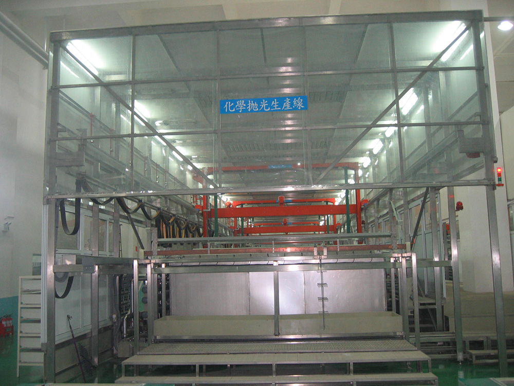 全自動陽極氧化生產(chǎn)線